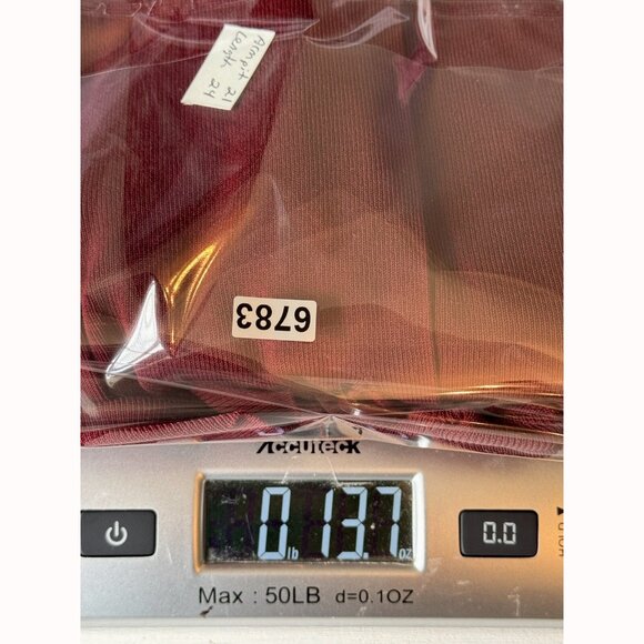 White + Warren Women’s Red Silk Blazer Cardigan Size XL Minimalist Quiet Luxury - Picture 9 of 9